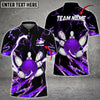 Maxcorners Bowling And Pins Breath Of Thunder Multicolor Option Customized Name 3D Shirt