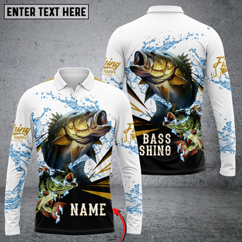 Maxcorners Custom Name Fishing 3D Shirts