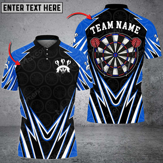 Maxcorners Paint Style Darts Multicolor Option Personalized Your Name 3D Shirt