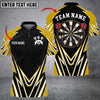 Maxcorners Paint Style Darts Multicolor Option Personalized Your Name 3D Shirt