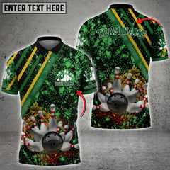 Maxcorners Water Splash Bowling And Pins Multicolor Option Customized Name 3D Shirt