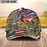 Maxcorners Epic Tezetis Design Hunting Deer Personalized Hats 3D Multicolored