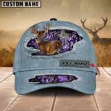 Maxcorners Premium Jeans Hunting Deer Personalized Hats 3D Multicolored