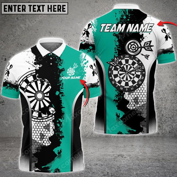 Maxcorners Darts Personalized Name,( More Color Options ) Team Name Unisex 3D Shirt