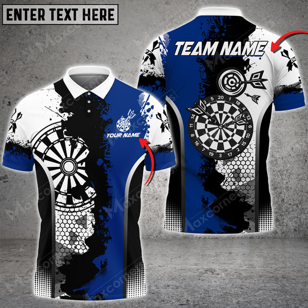 Maxcorners Darts Personalized Name,( More Color Options ) Team Name Unisex 3D Shirt