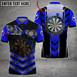 Maxcorners Darts Light Vector Color Options Personalized Name, Team Name Unisex 3D Shirt