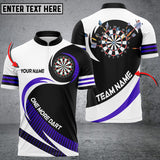 Maxcorners One More Dart For Team Multicolor Option Personalized Name 3D Shirt