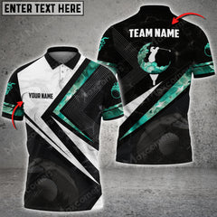 Maxcorners Golf Smoke Multicolor Option Customized Name 3D Shirt