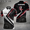 Maxcorners Golf Smoke Multicolor Option Customized Name 3D Shirt