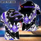 Maxcorners Breath Of Water Bowling And Pins Multicolor Option Customized Name 3D Shirt