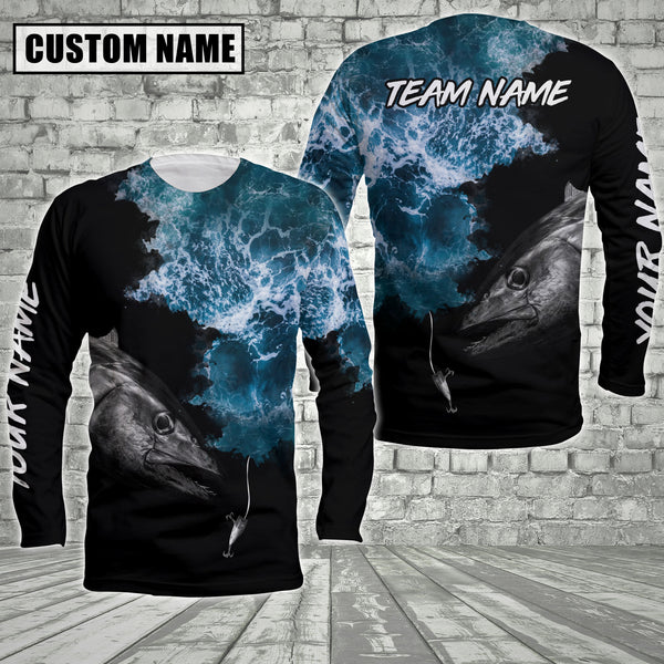 Maxcorners Customize Name Fishing Tuna BnS 3D Shirts