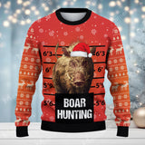 Maxcorners Funny Hunting Merry Christmas (Multi Animal Options) All Over Print Sweater