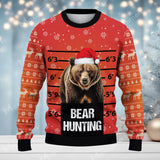 Maxcorners Funny Hunting Merry Christmas (Multi Animal Options) All Over Print Sweater