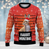 Maxcorners Funny Hunting Merry Christmas (Multi Animal Options) All Over Print Sweater