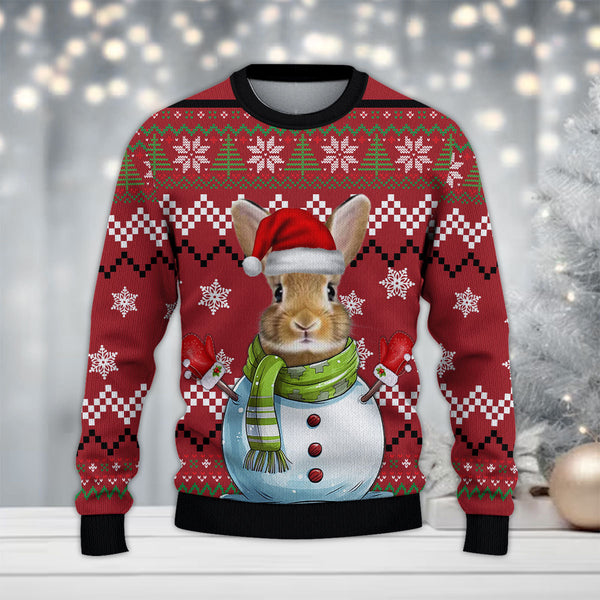 Maxcorners Hunting Merry Christmas (Multi Animal Options) All Over Print Sweater