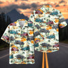 Maxcorners Custom Car 1930s Classic Car Tropical Hawaiian Shirt