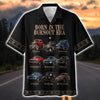 Maxcorners Born In The Burnout Era - Personalized Name Car Hawaiian Shirt