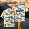 Maxcorners Personalized Car 1968 Dodge Charger Classic Car Palm Tree Hawaiian Shirt