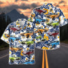 Maxcorners Classic American Muscle Floral Shirt - Custom Car Hawaiian Shirt