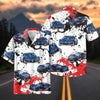 Maxcorners Personalized Ford Mustang Racing Splash Hawaiian Shirt