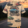 Maxcorners Personalized Classic Chevy Chevelle SS Route 66 All-Over Print Hawaiian Shirt