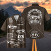 Maxcorners Personalized Route 66 100 Years Classic Car Hawaiian Shirt