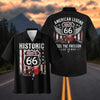 Maxcorners American Legend Route 66 Hot Rod Hawaiian Shirt