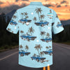 Maxcorners Personalized Car Classic Muscle Car Palm Tree Hawaiian Shirt