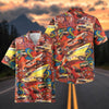 Maxcorners Retro Muscle Car Hawaiian Shirt