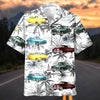 Maxcorners Personalized 1949–1951 Mercury Eight Retro Car Lover Hawaiian Shirt