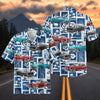 Maxcorners Custom Car Retro Chevy Bel Air Aloha Shirt