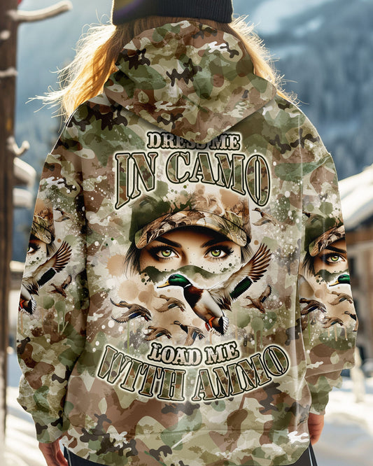 Maxcorners (Hot Deal) Dress Me In Camo Duck Hunting All Over Print LM1601