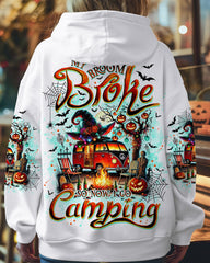 Maxcorners My Broom Broke So Now Halloween Camping All Over Print LM2101