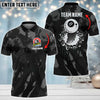 Maxcorners Billiards 8 Ball Personalized Name, Team Name 3D Shirt (Multi Color Options)