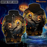 Maxcorners Billiards Halloween Haunted Personalized Name 3D Shirt
