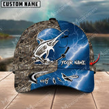 Maxcorners Marlin Personalized Name All Over Printed Classic Cap