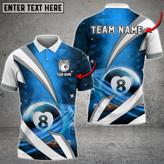Maxcorners Billiards Blade Of Glory Personalized Name, Team Name Unisex Shirt ( 6 Colors )