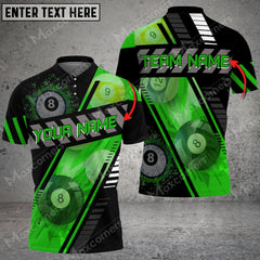 Maxcorners Billiards Throught Personalized Name, Team Name Unisex Shirt ( 6 Colors )