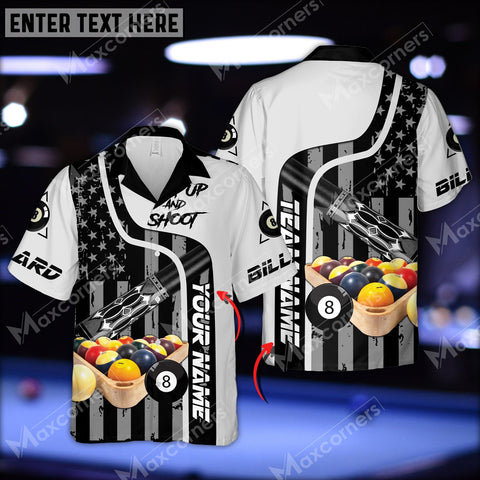 Maxcorners Billiards Expertise Personalized Name Hawaiian Shirt