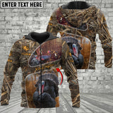 Maxcorners Custom Name Turkey Hunting Camo 3D All Over Printed Clothes