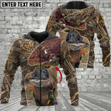 Maxcorners Custom Name Duck Hunting Camo 3D All Over Printed Clothes