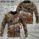 Maxcorners Custom Name Coyote Hunting Camo 3D All Over Printed Clothes