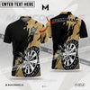 Maxcorners Darts Basic Multicolor Option Customized Name 3D Shirt