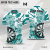 Maxcorners Darts Ancient Eagle Multicolor Option Customized Name 3D Shirt