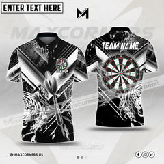 Maxcorners Darts Tiger Legend Multicolor Option Customized Name 3D Shirt