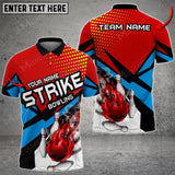 Bowling Ball And Pins Strike Cannon Ball Throw Multicolor Option Customized Name 3D Shirt (5 Colors)