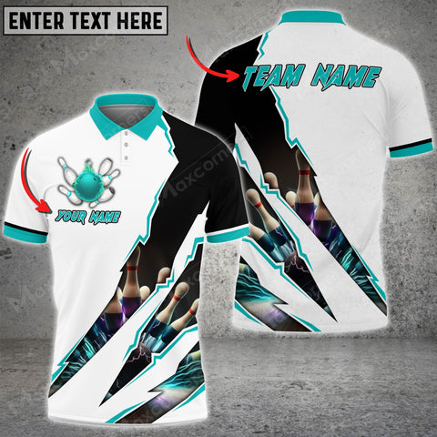 Maxcorners Bowling Ripping Multicolor Option Customized Name 3D Shirt