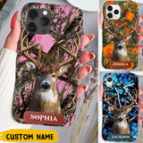 Maxcorners Deer Hunting 3 Personalized Name Multicolor Phone Case