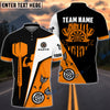 Maxcorners Dart Board US Flag Personalized Name, Team Name 3D Shirt (4 Colors)