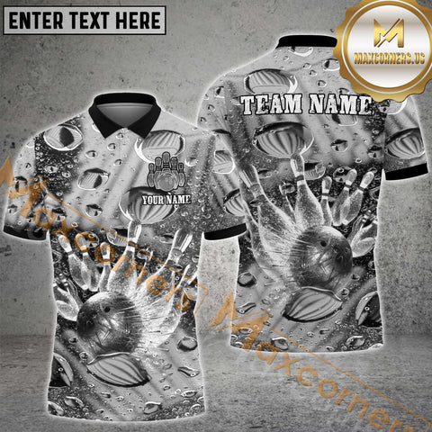 Maxcorners Ball Bowling Jersey Multicolor Options Personalized Name, Team Name 3D Shirt